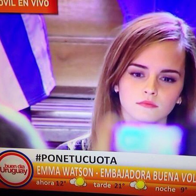 On the Uruguayan news! ...