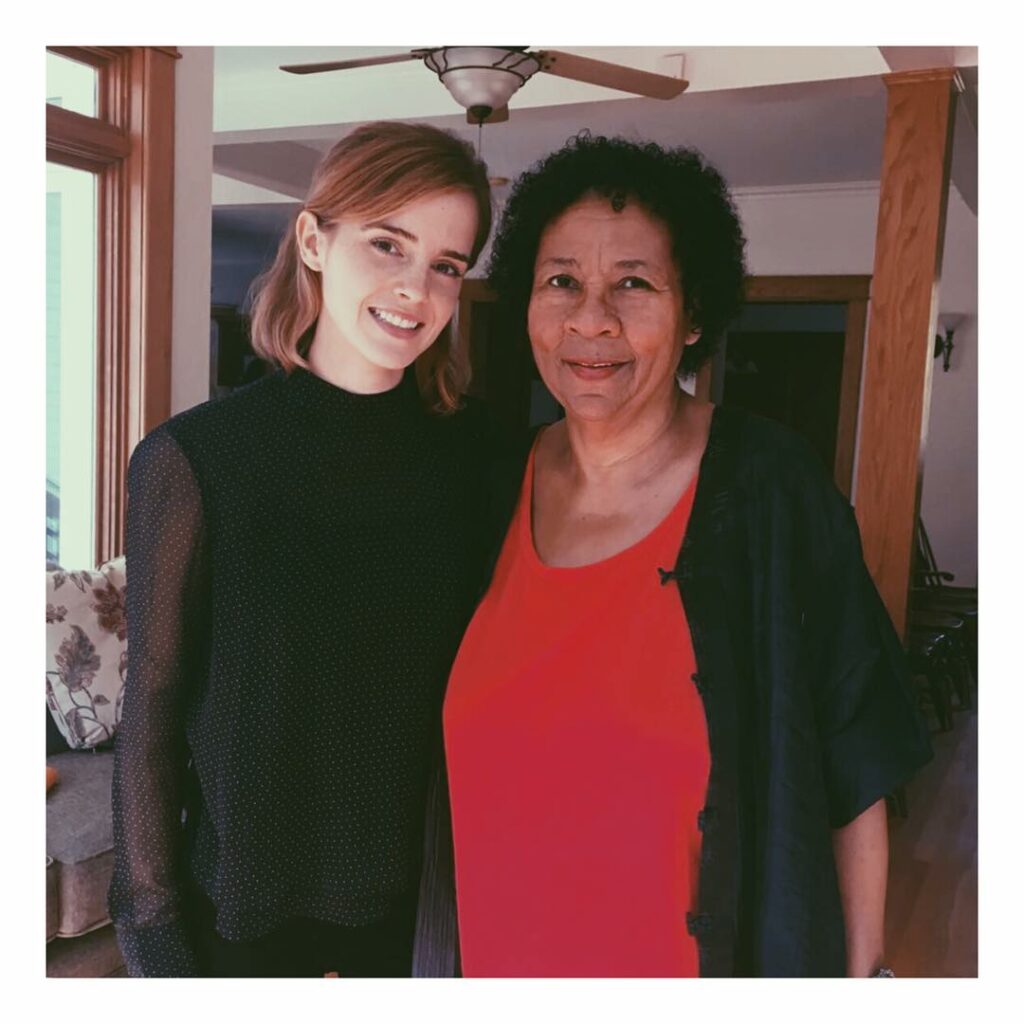 Emma Watson: Happy Birthday bell hooks and thank you for inviting me to the bell hooks instit… Happy Birthday bell hooks and thank you for inviting me to the bell hooks instit...