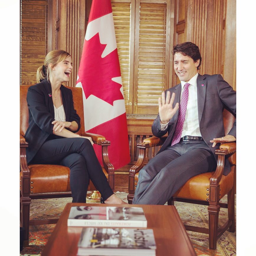 A privilege to talk to Prime Minister @justinpjtrudeau today about gender equali...