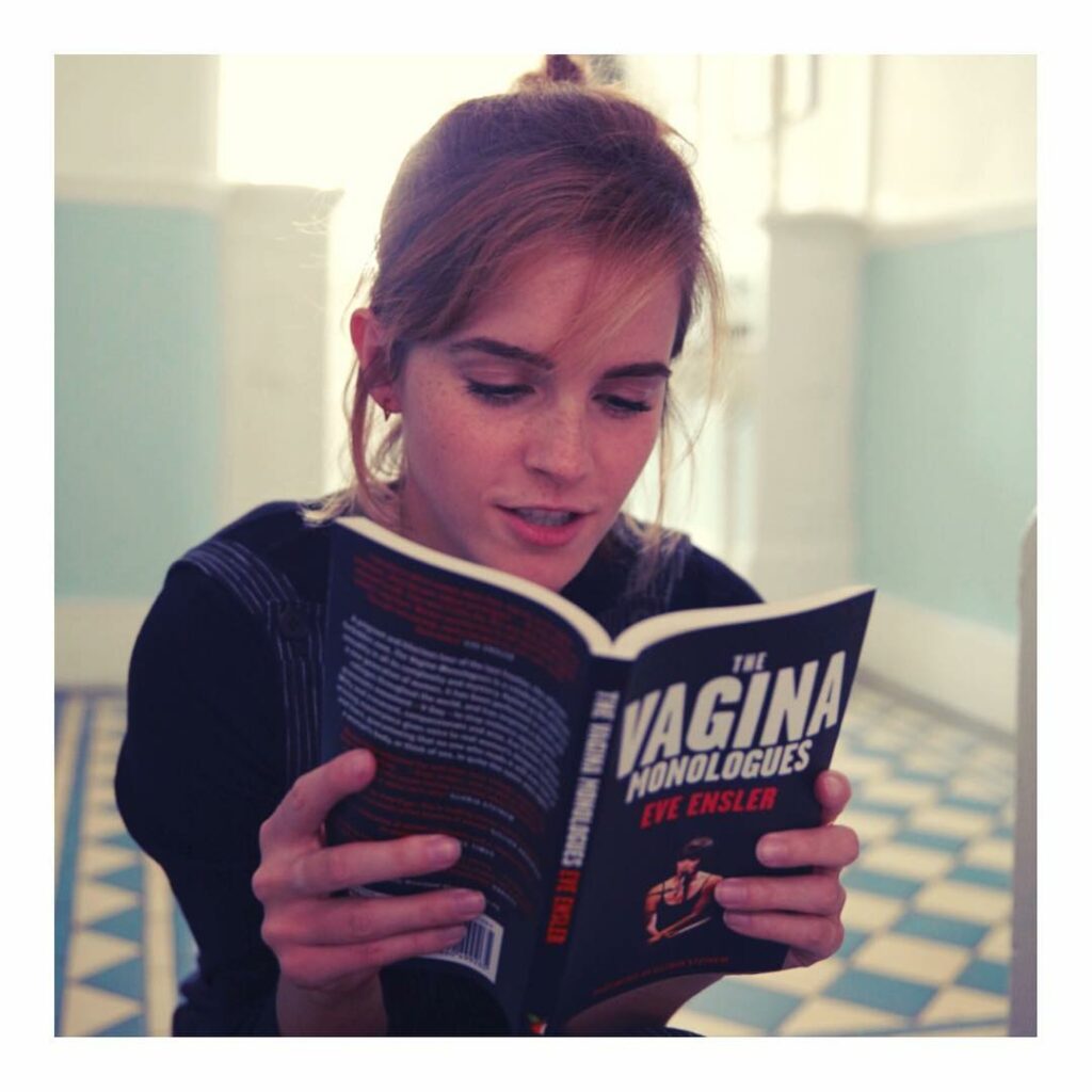 @oursharedshelf's Jan & Feb book is #TheVaginaMonologues by Eve Ensler...