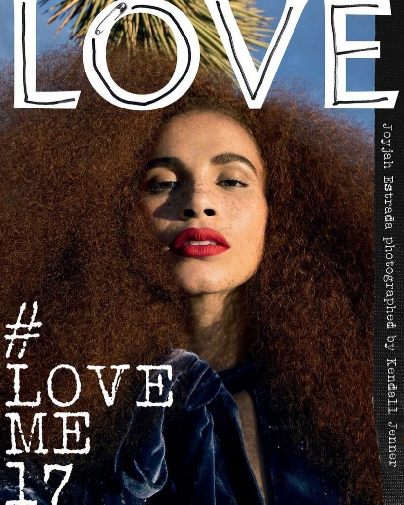 @joyjah by me. LOVE 17 cover @thelovemagazine...