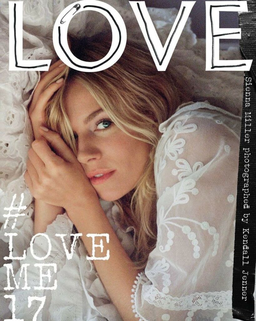 Sienna by me. LOVE 17 cover @thelovemagazine...
