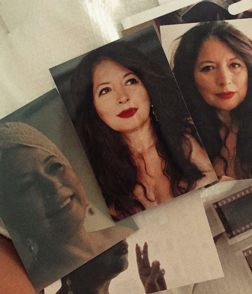 my beautiful mom on film by me :)...