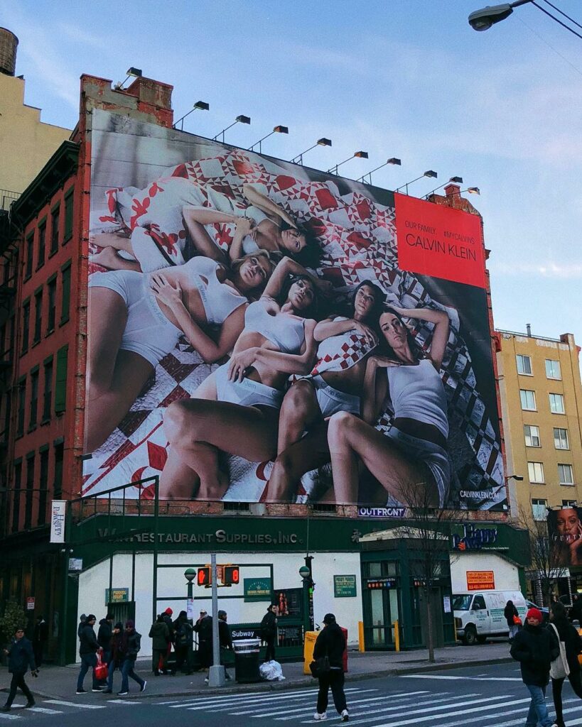 gangs all here @calvinklein...