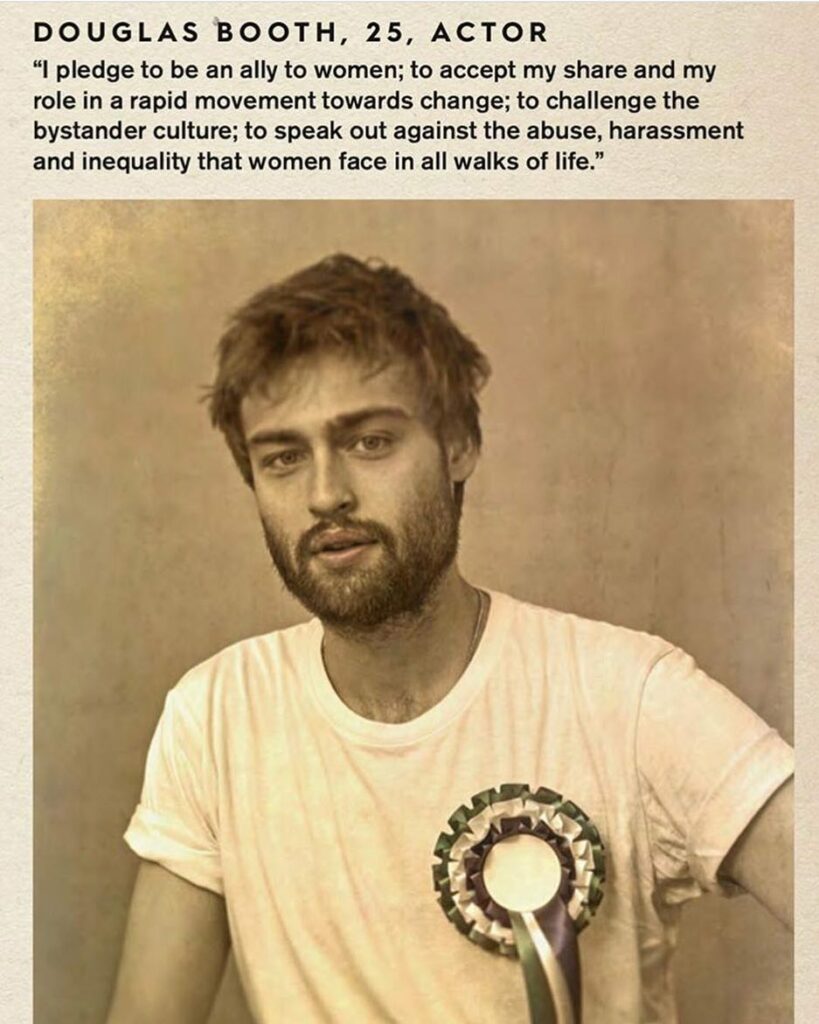 Emma Watson: Proud to be your friend REPOST @douglasbooth I pledge to be an ally to women; to… Proud to be your friend REPOST @douglasbooth I pledge to be an ally to women; to...