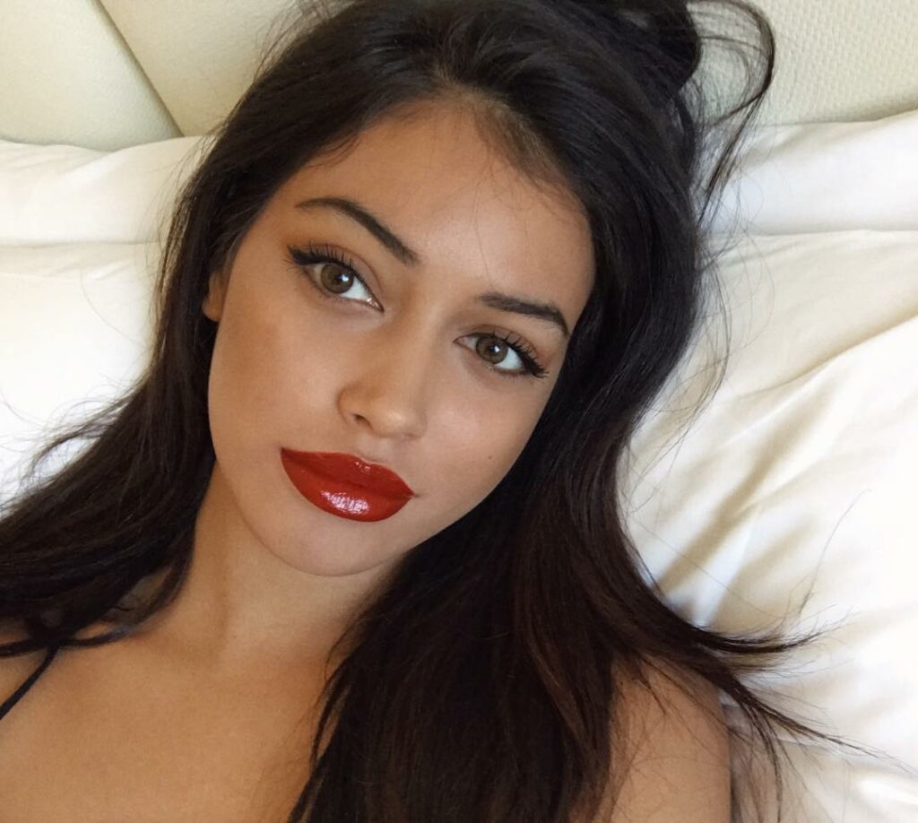 wearing my fav @ex1cosmetics and they just got nominated by British Vogue for be...