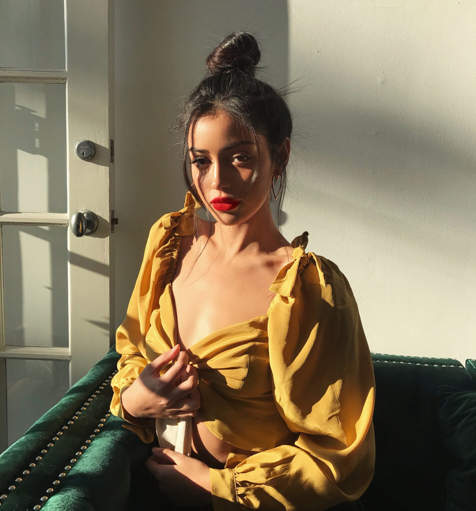 looking like a slice of mango...