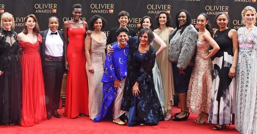 My heart is so full #TimesUp #OlivierAwards...