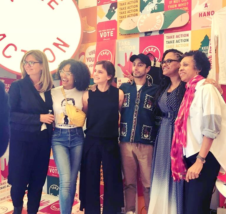 What an honour x #timesup...