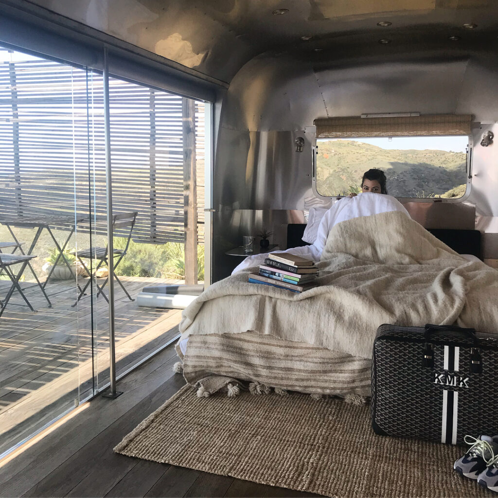 woke up in an airstream...