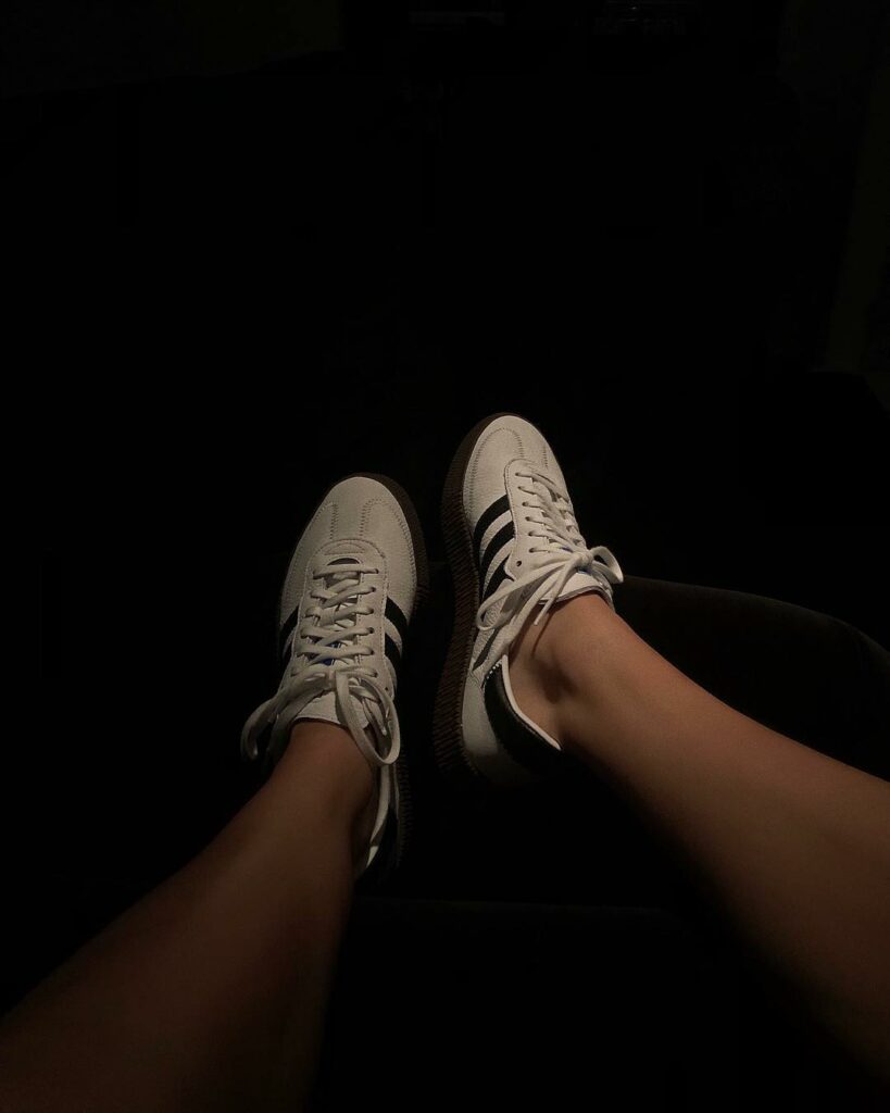 Three stripes  #SAMBAROSE #createdwithadidas #adidas_Ambassador @adidasOriginals...