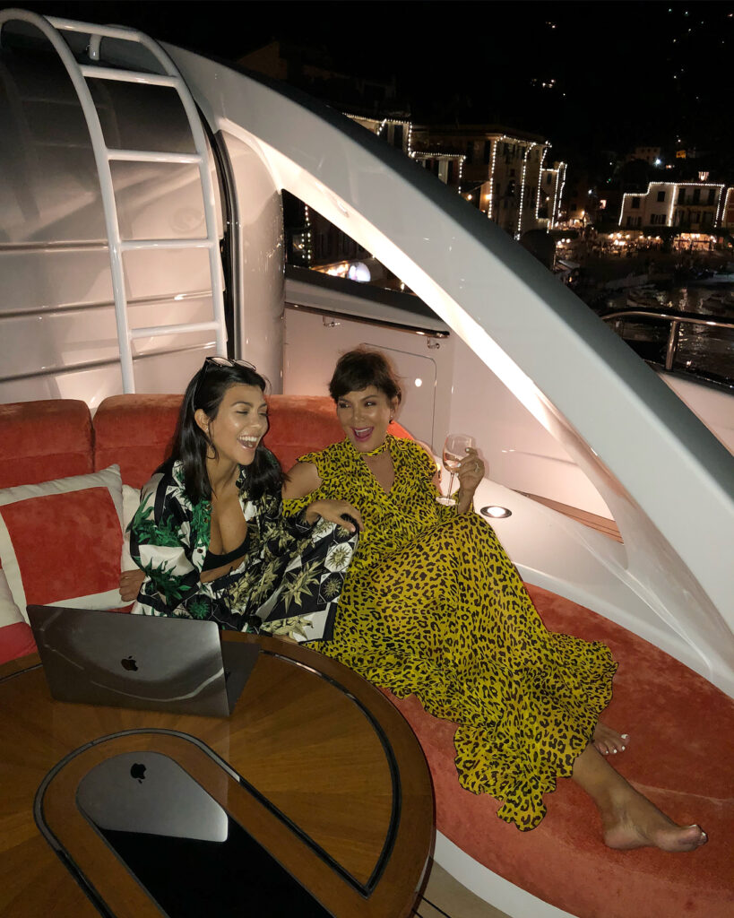 had some work to do so flew in the momager...