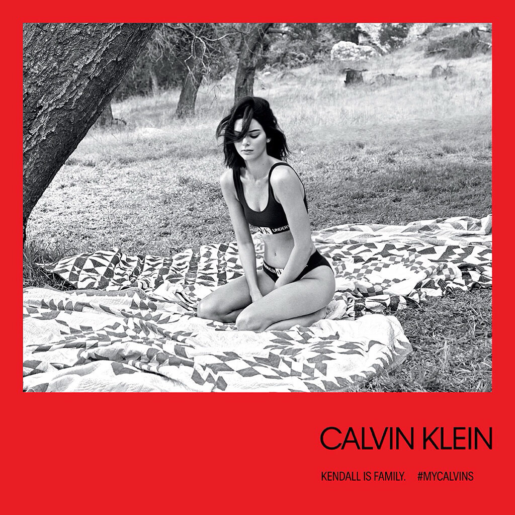 love being back with my sisters in the new Fall 2018 @calvinklein underwear & je...