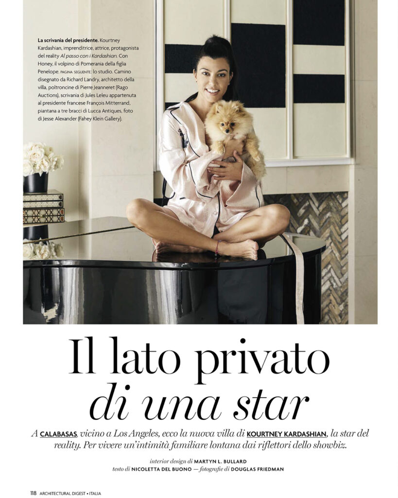 Grazie @ad_italia for the spread of my home designed with my wonderful friend @m...