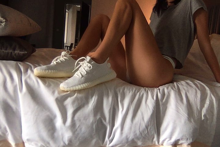 Just got my YEEZY BOOST 350 V2 TRIPLE WHITE. Now available on ADIDAS.COM/YEEZY a...