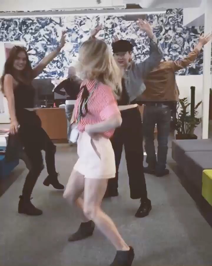 this is how the cast of Insatiable gets when you walk in — I uploaded a video to...