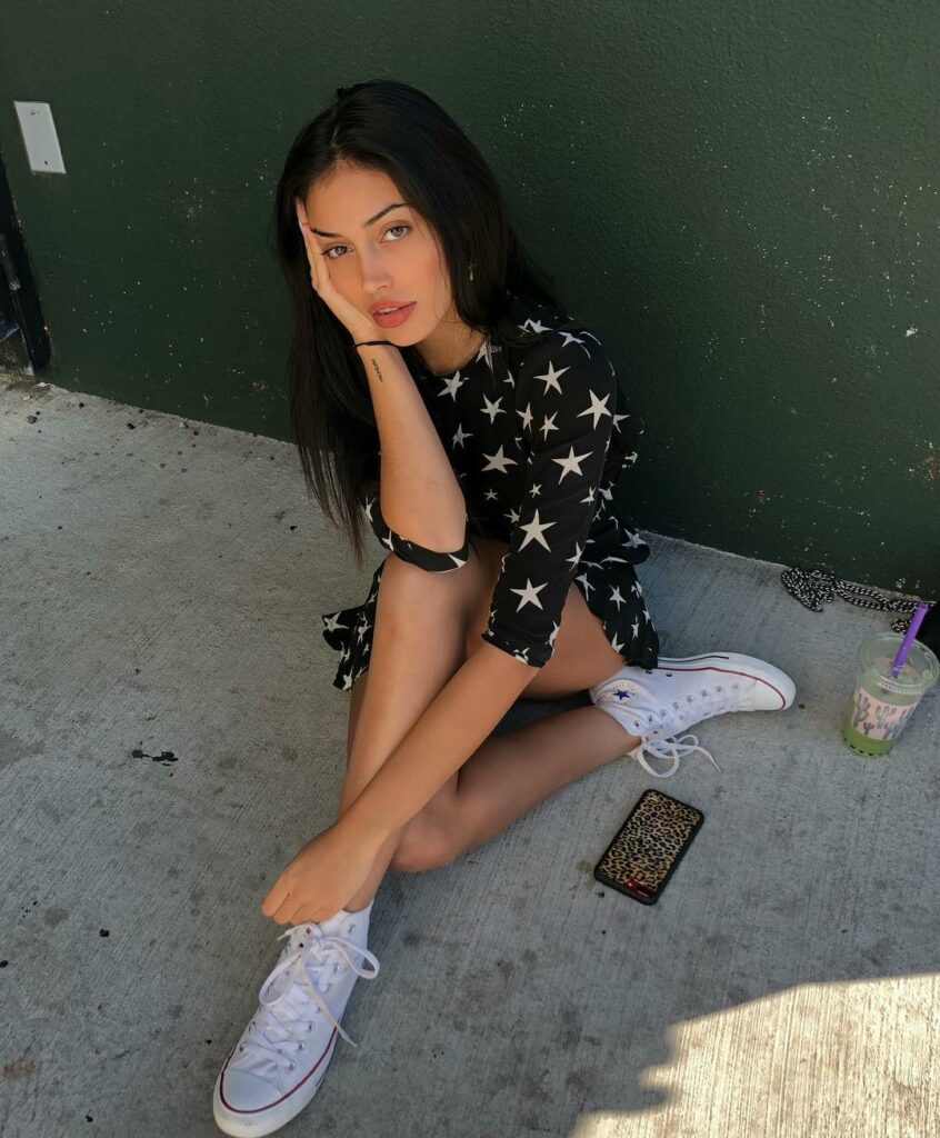 just sitting in the middle of the street having boba?...