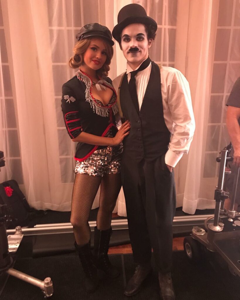 Here’s a trick and a treat for you: @insatiable Halloween outtakes. Patty as a C...