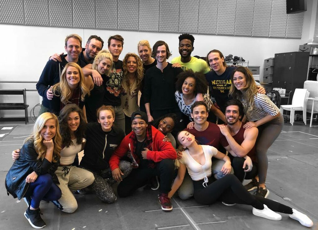 today was the final day in our rehearsal space before we go into tech in our THE...