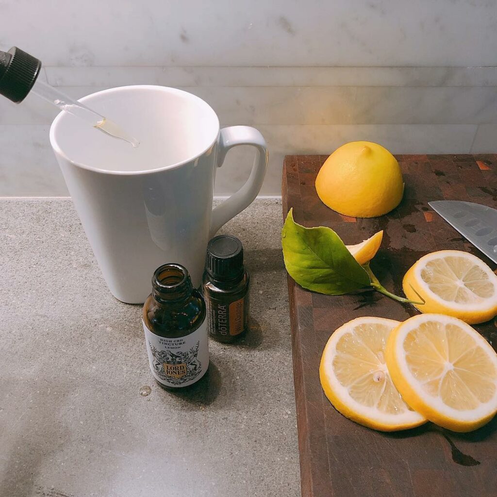 reunited with my alchemy. tinctures and oils and lemons from our tree  hey keep ...