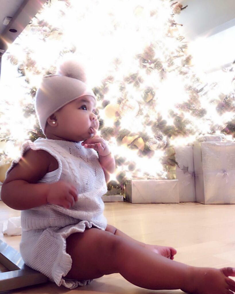 Her thighs ...