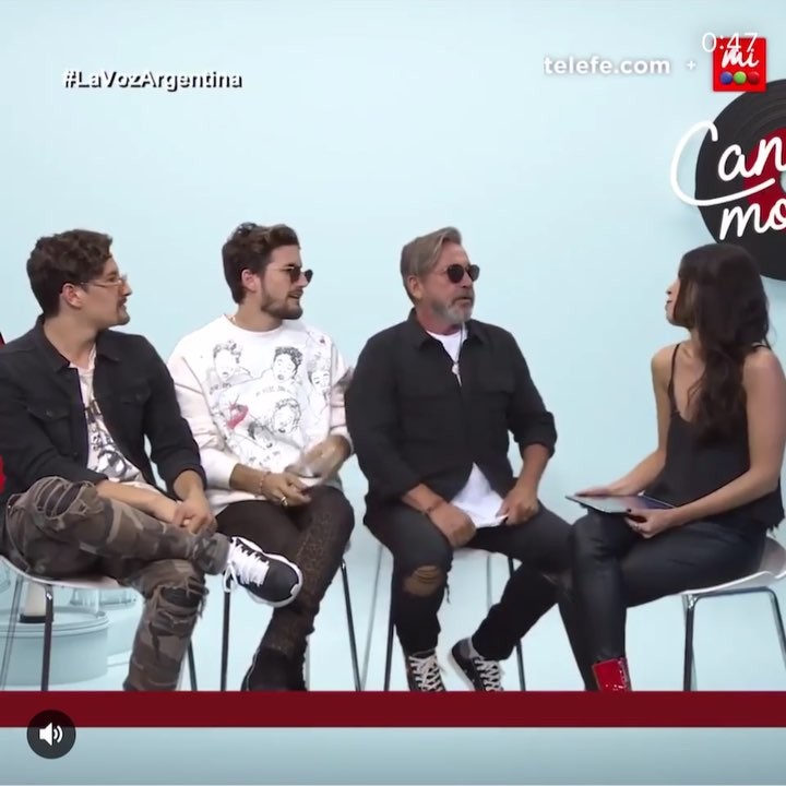 Cosas copadas que te da @lavozargentina Cantarle a @ricardomontaner su canción !...