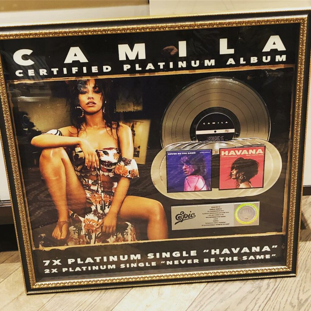 Camila Cabello: THIS IS ONE OF THE MOST SPECIAL, MEANINGFUL THINGS IN THE WORLD. My album went p… THIS IS ONE OF THE MOST SPECIAL, MEANINGFUL THINGS IN THE WORLD. My album went p...