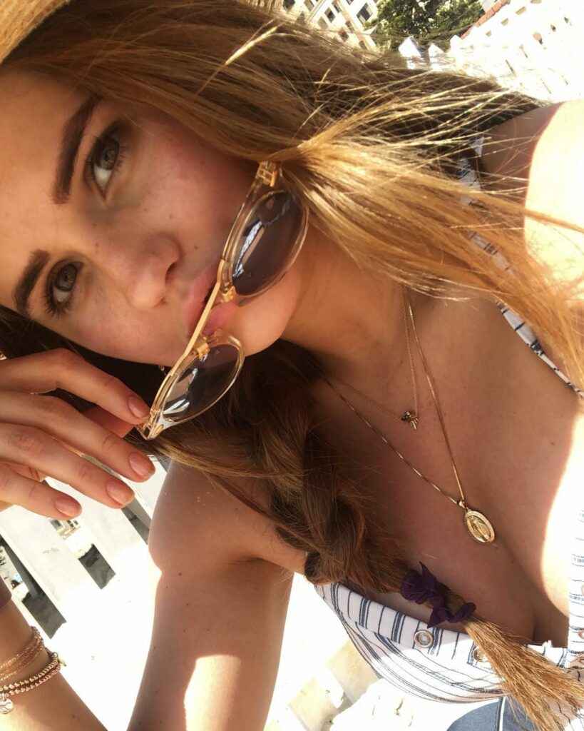 THREE KEY SWAPS—
 makeup in favor of SPF and skincare
 trends for a few pieces o...