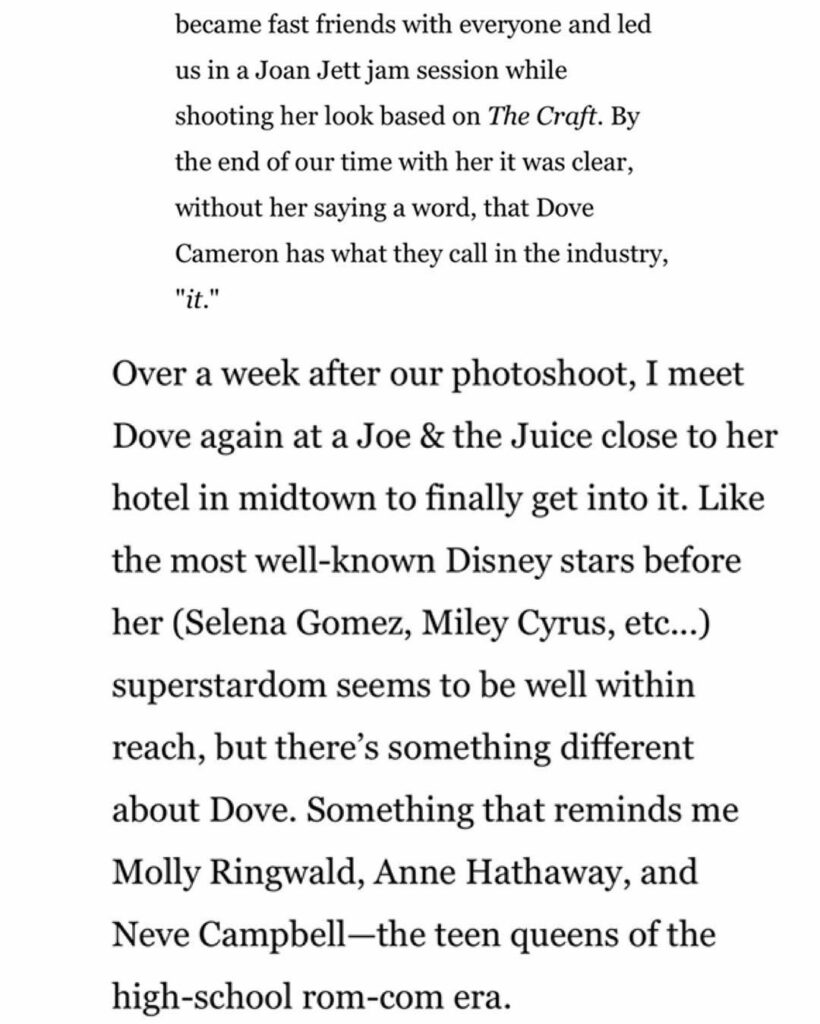 full @cosmopolitan profile on their website...