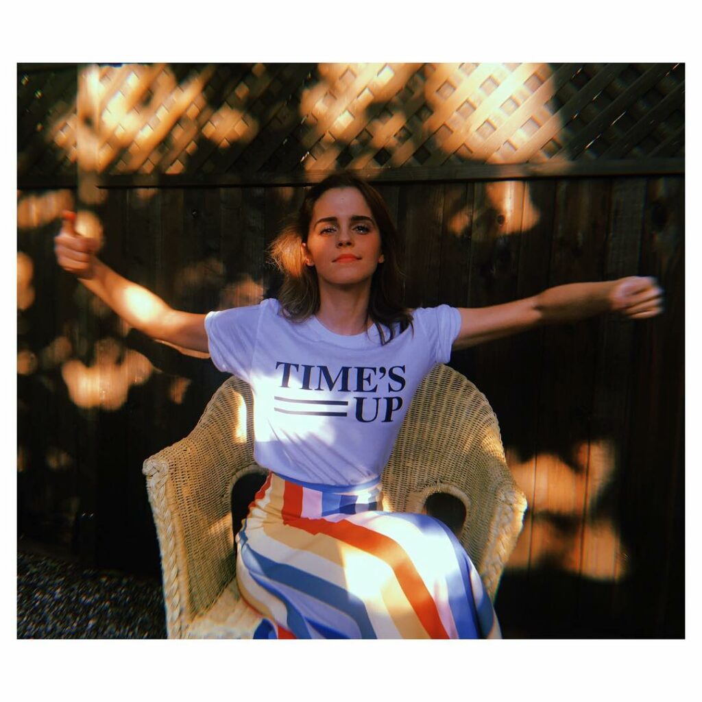 Emma Watson: Thank you to everyone who has been part of TIME’S UP over the past year. From m… Thank you to everyone who has been part of TIME'S UP over the past year. From m...