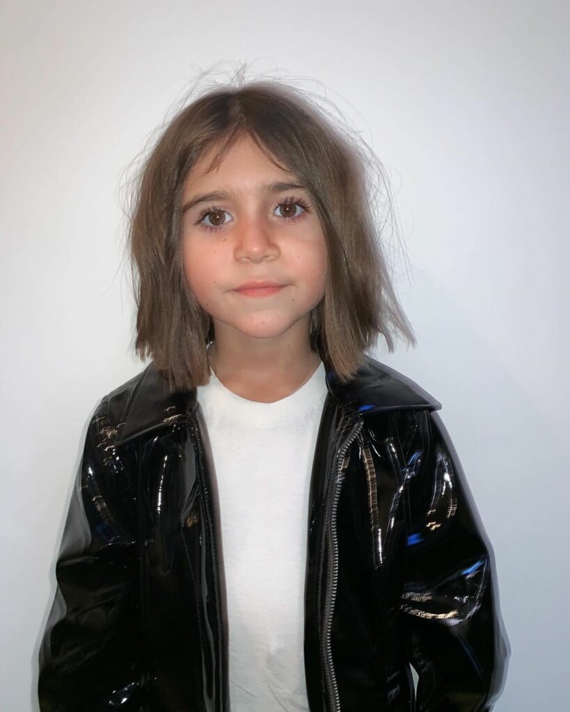 First ever hair cut in all of her enchanting six years ...