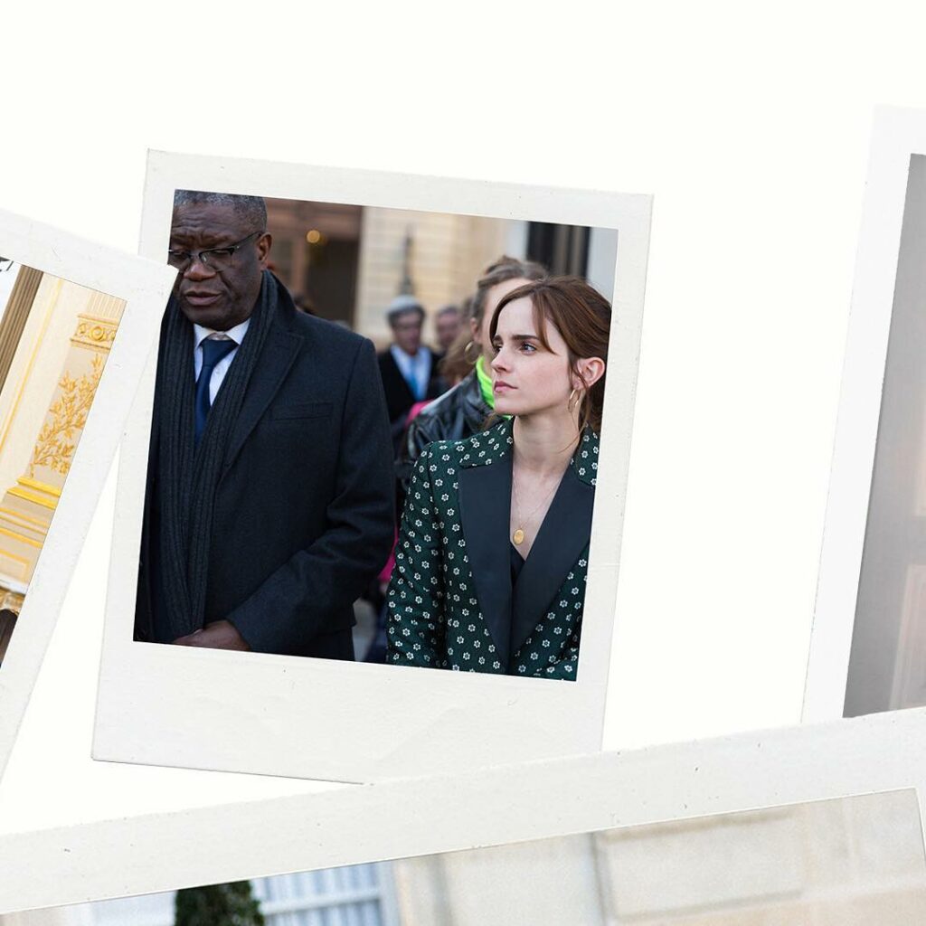 Emma Watson: So honoured to be working alongside Nobel Peace Laureates @nadia_murad_taha, @d… So honoured to be working alongside Nobel Peace Laureates @nadia_murad_taha, @d...