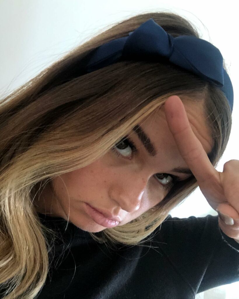 forgot to sleep but remembered my headband...