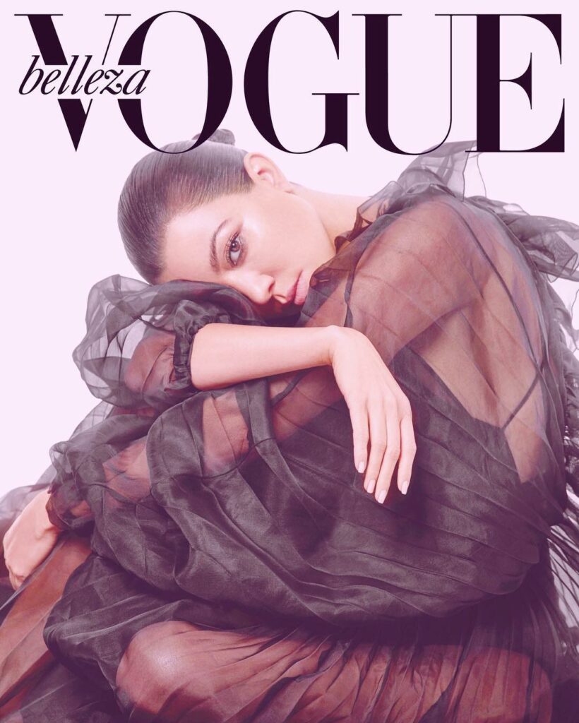 My stunning sister @kourtneykardash on the cover of @voguemexico!! Kourt, I am s...