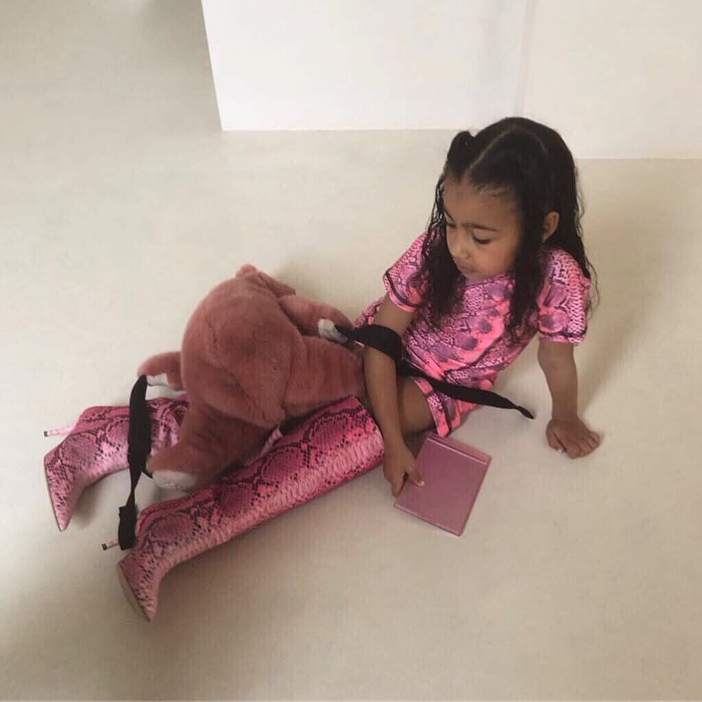 Sooooo Miss North dressed herself and thought she was ready for the day until I ...