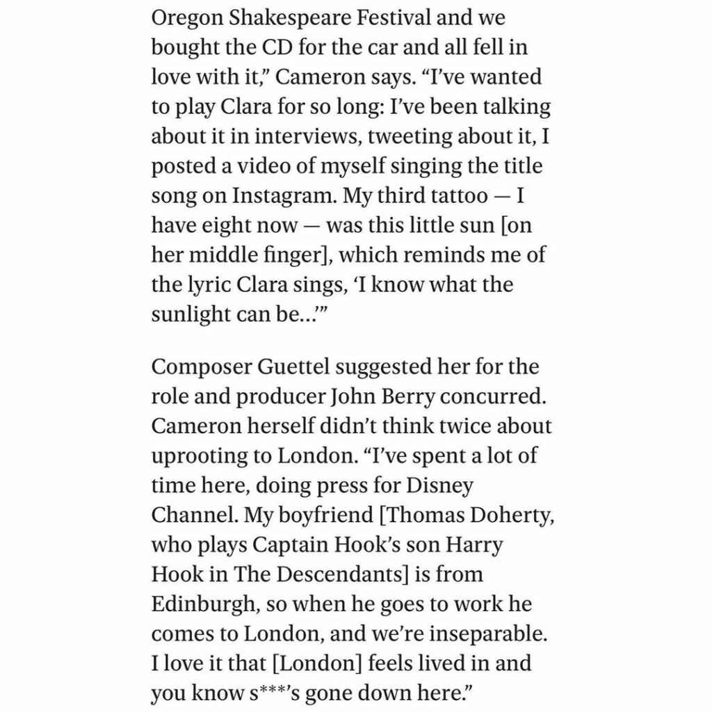 such a lovely piece in the @evening.standard for my newest project The Light in ...