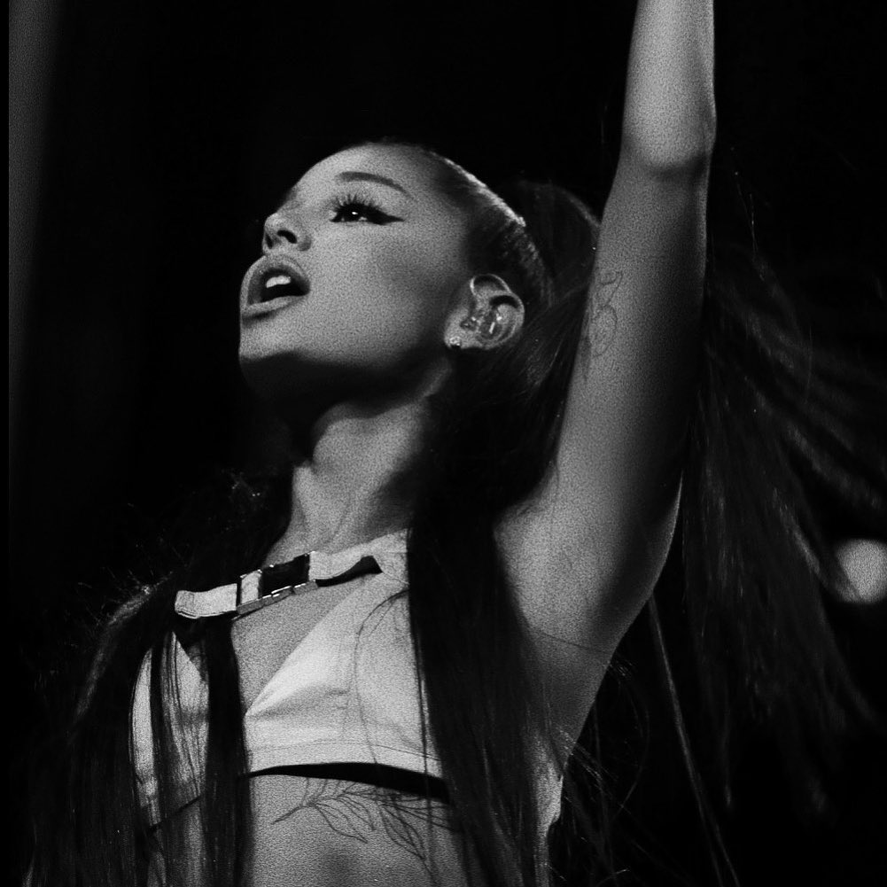fifty down. first leg of @sweetener tour complete. thank u so much. ...