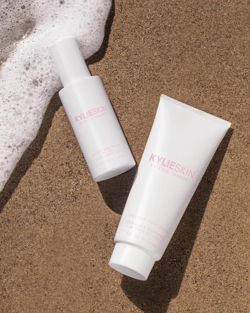 2/3 of my beautiful new @KylieSkin products launching on July 22nd ...