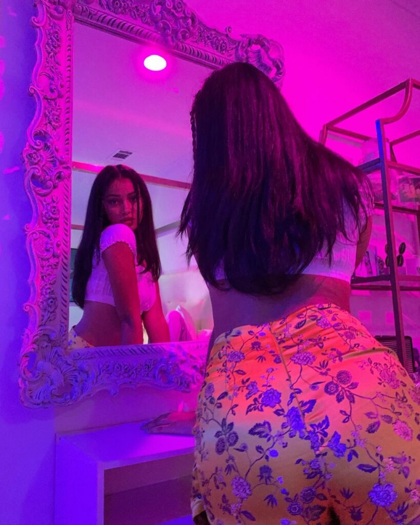 pink wolf @revolve shorts...