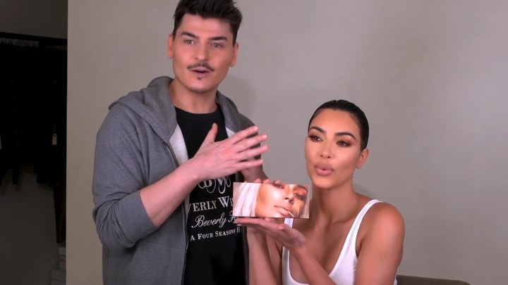 Watch the full Sooo Fire Makeup Tutorial at KKWbeauty.com #kkwbeauty...