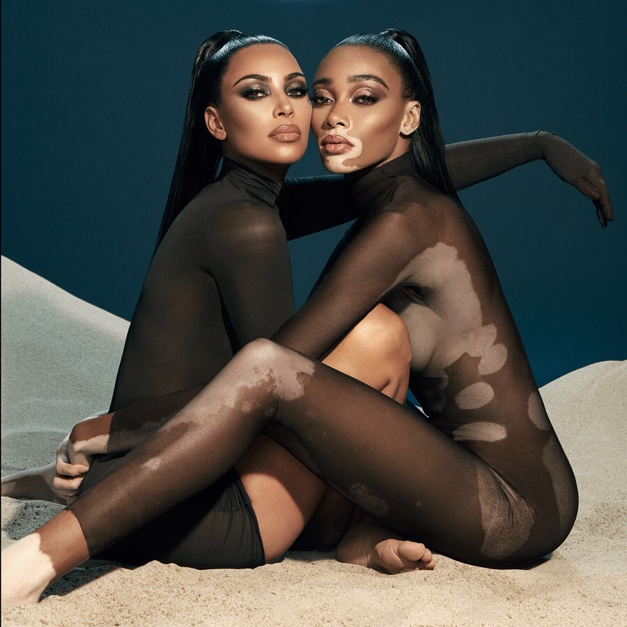 I’m so excited to announce my new KKW x WINNIE Collab!!! @winnieharlow is someon...