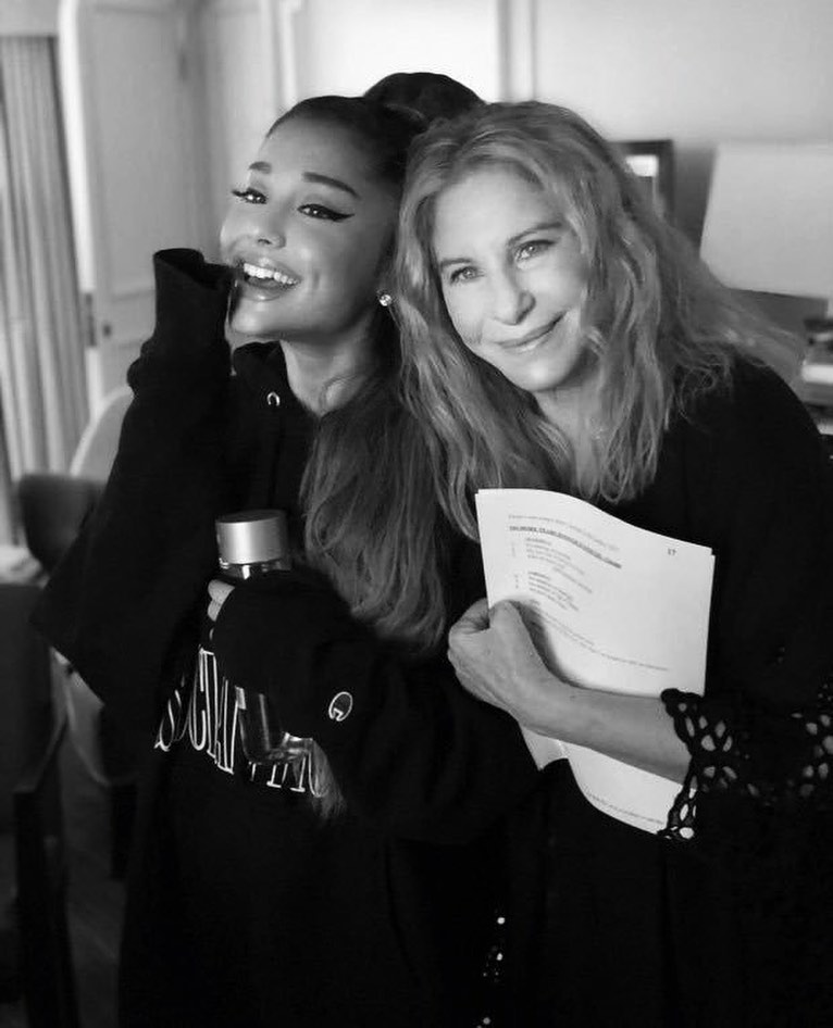 cherishing this moment forever @barbrastreisand...