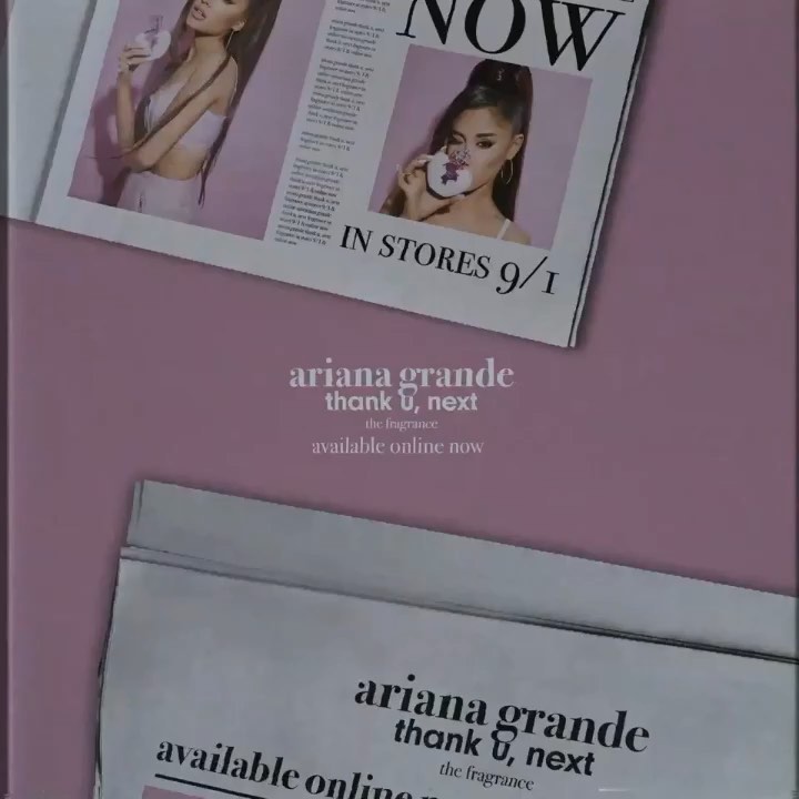 ‘thank u, next’ fragrance available online and in stores 9/1 @ultabeauty  thank ...