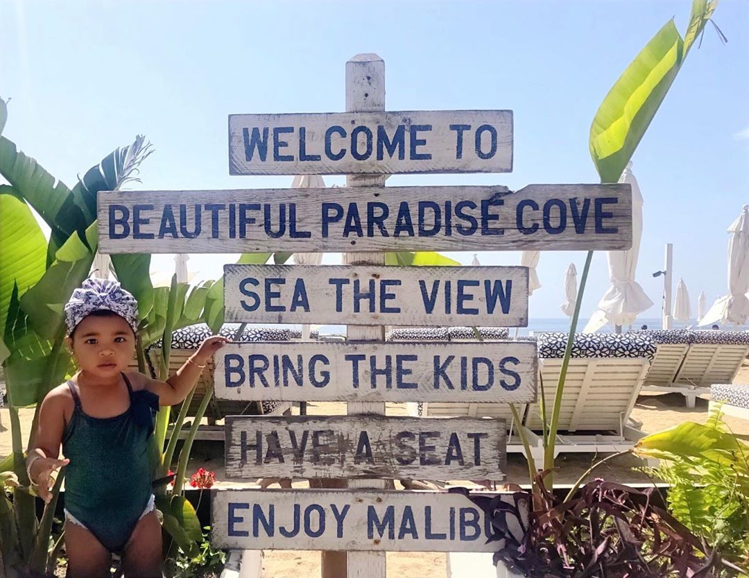 Welcome to Paradise. Malibu Beach Paradise Cove Restaurant.