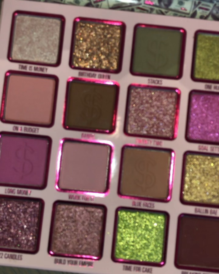 This beautiful palette is available NOW  KylieCosmetics.com #BirthdayCollection...