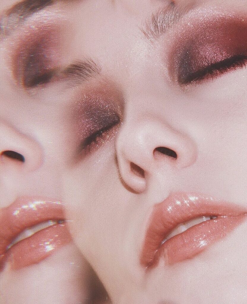 The #KKWXWINNIE Collection features metallic shimmering plum shades for an effor...