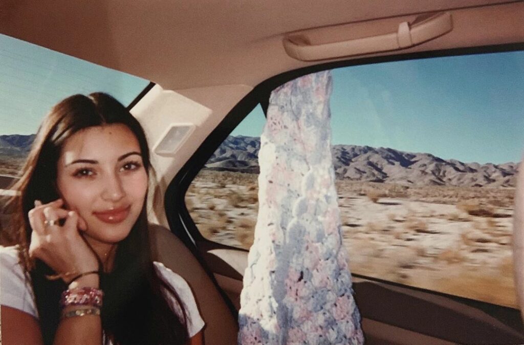 The simple life...I was 18 here. Khloe and I would drive to Arizona to visit All...
