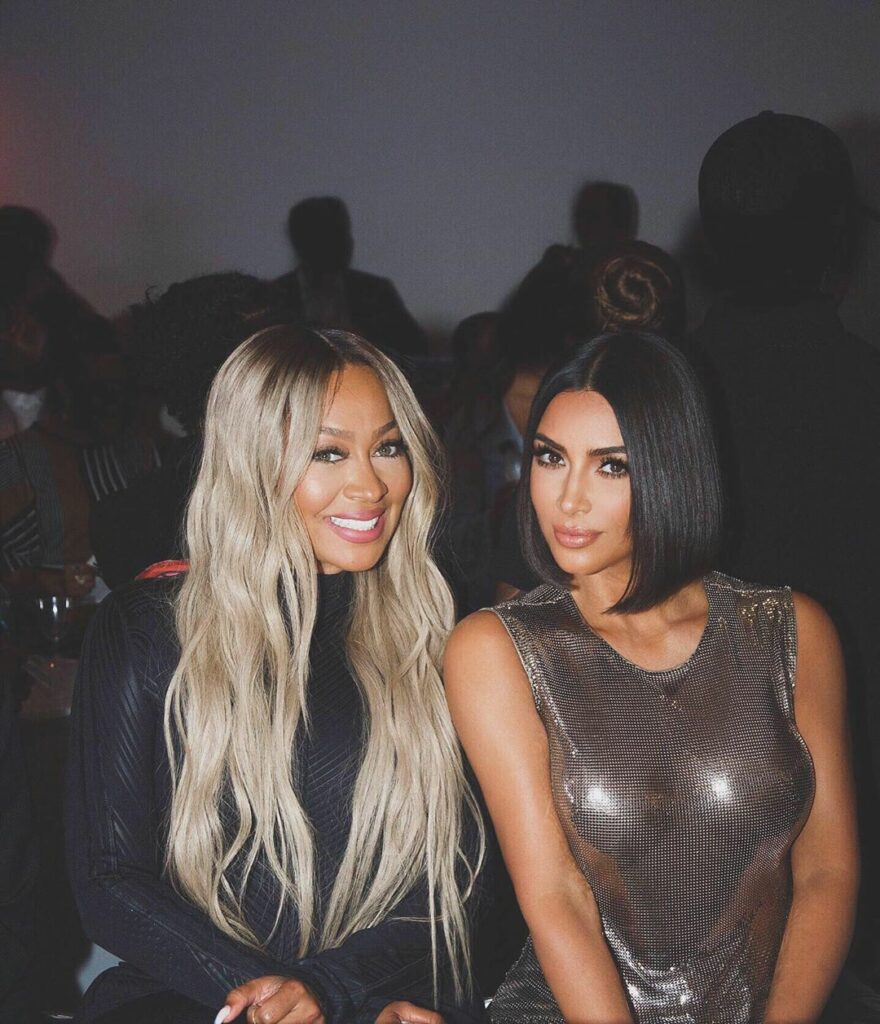 So happy @lala and I went to support our friend @serenawilliams at her fashion s...