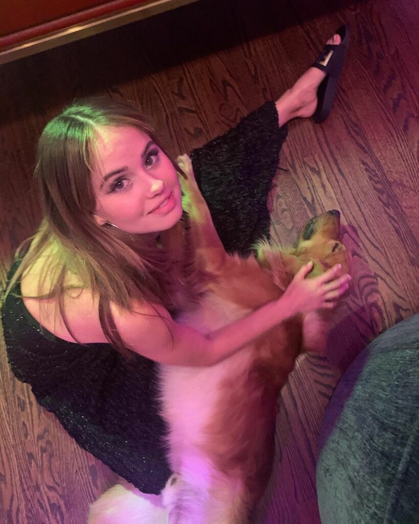 I put on a gown and I pet my dog. It was Emmy’s weekend so other stuff happened ...