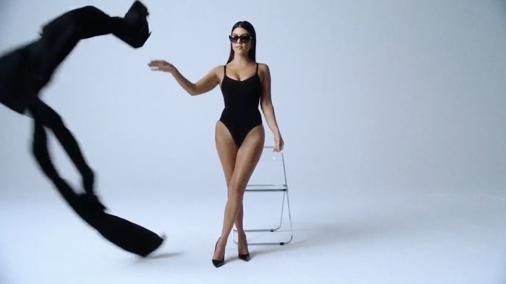 Wearing the @SKIMS Sculpting Bodysuit in Onyx. @SKIMS launches on Sept 10 at 9am...